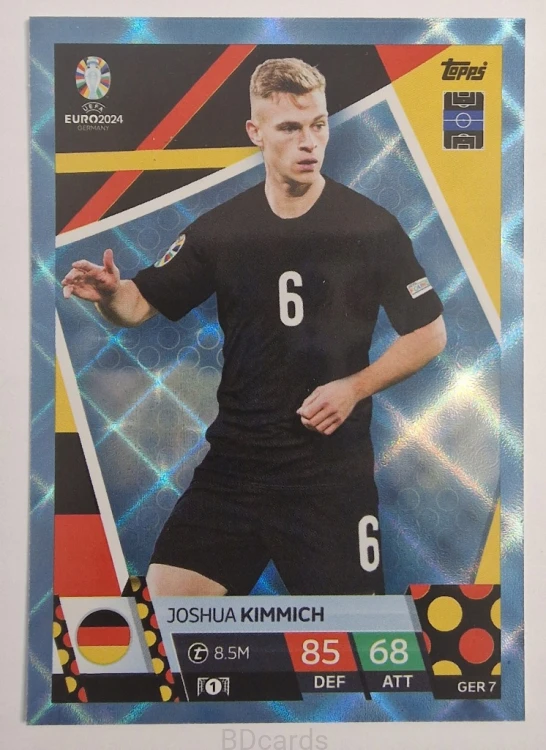 2024 Topps Euro Martin Joshua Kimmich Niemcy Crystal /Y13