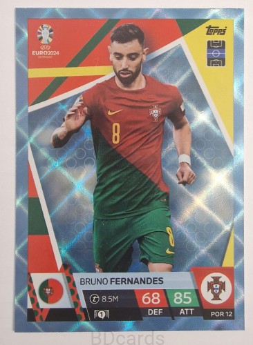 2024 Topps Euro Bruno Fernandes Portugalia Crystal /Y14