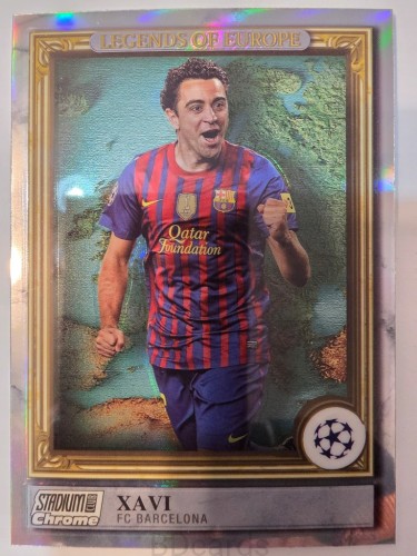 2022-23 Topps Stadium Chrome Xavi Fc Barcelona Legends /A