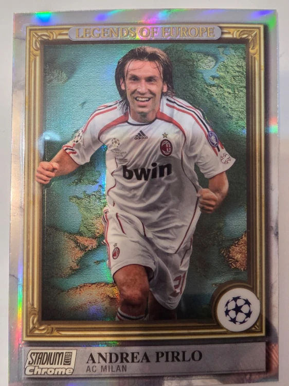 2022-23 Topps Stadium Chrome Andrea Pirlo AC Milan Legends /A