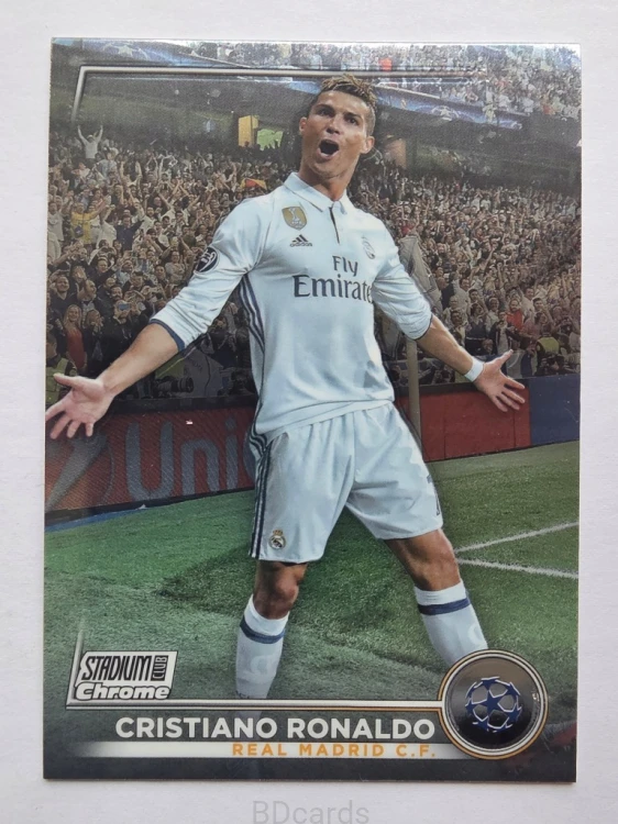 2022-23 Topps Stadium Chrome Cristiano Ronaldo Real Madryt /B
