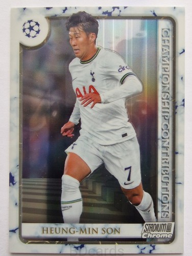 2022-23 Topps Stadium Chrome Heung-min Son Tottenham Contributions /RU16