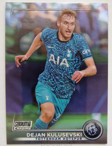 2022-23 Topps Stadium Chrome Kulusevski Tottenham /NU29