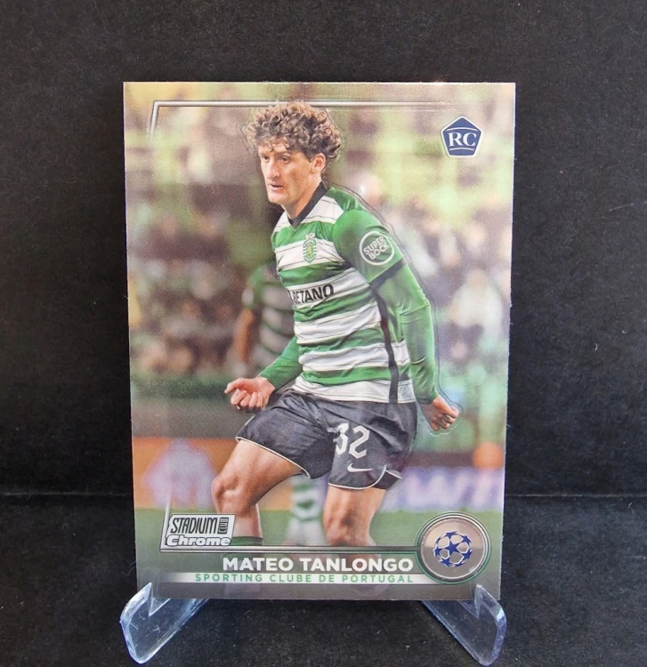 2022-23 Topps Chrome Stadium Tanlongo Sporting CP /AU6