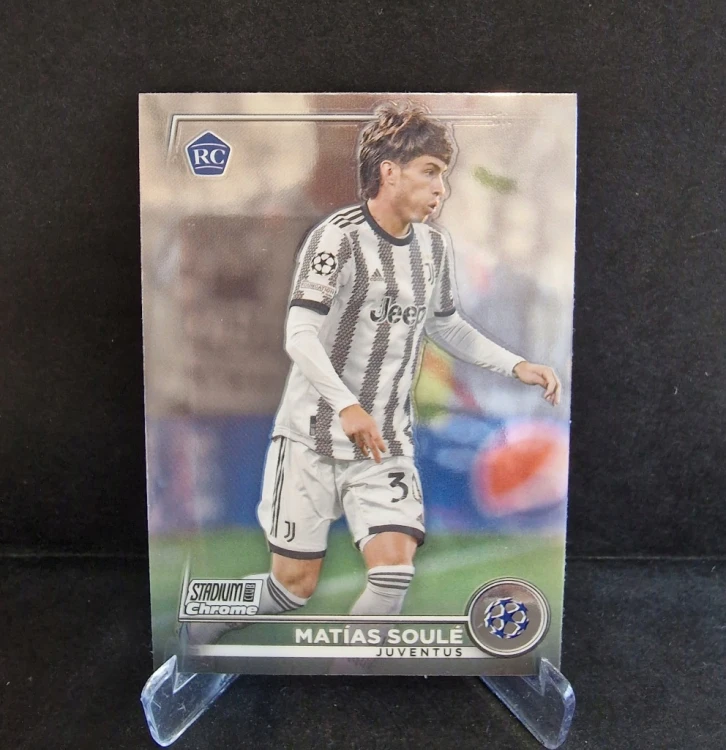 2022-23 Topps Chrome Stadium Soule Juventus /AU6