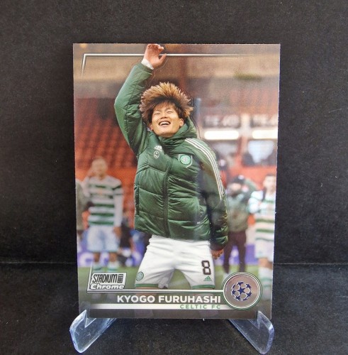 2022-23 Topps Chrome Stadium Furuhashi Celtic FC /AU5