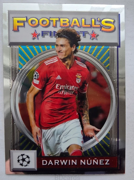 2022-23 Topps Finest Flashback Darwin Nunez Benfica /FR18