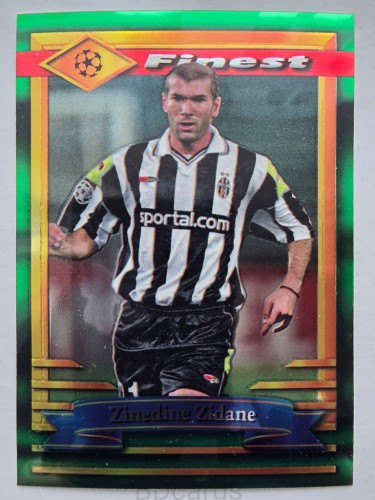 2022-23 Topps Finest Flashback Zinedine Zidane Juventus /FR18