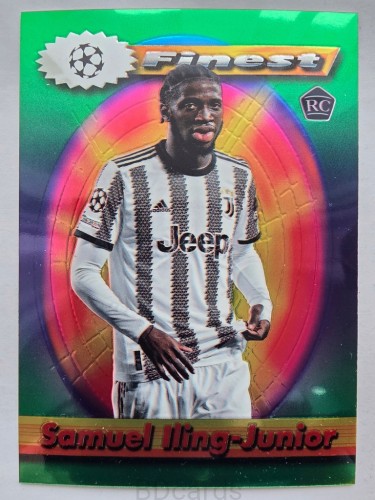 2022-23 Topps Finest Flashback Samuel Iling-Junior Juventus /FR18