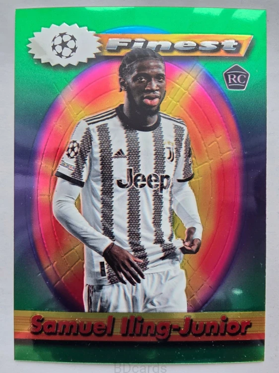 2022-23 Topps Finest Flashback Samuel Iling-Junior Juventus /FR18
