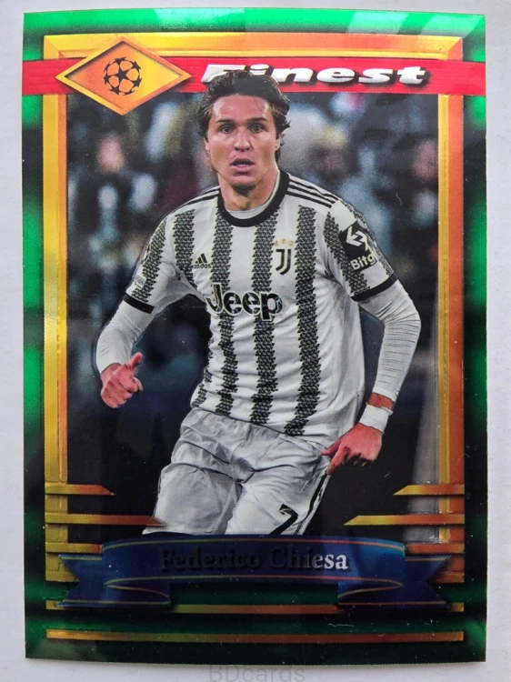 2022-23 Topps Finest Flashback Federico Chiesa Juventus /FR18