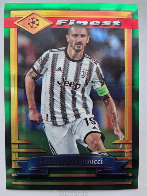 2022-23 Topps Finest Flashback Leonardo Bonucci Juventus /FR18