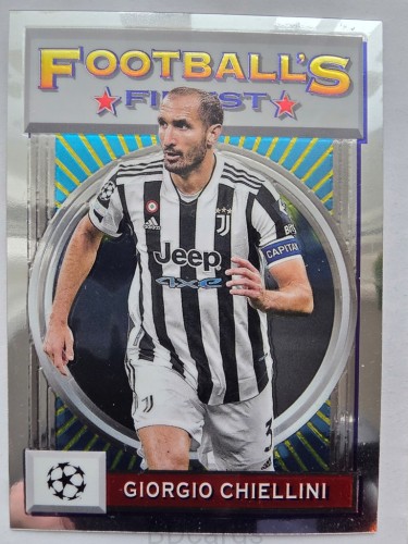 2022-23 Topps Finest Flashback Giorgio Chiellini Juventus /FR19