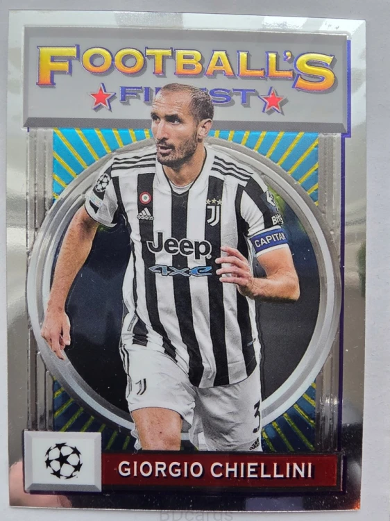 2022-23 Topps Finest Flashback Giorgio Chiellini Juventus /FR19