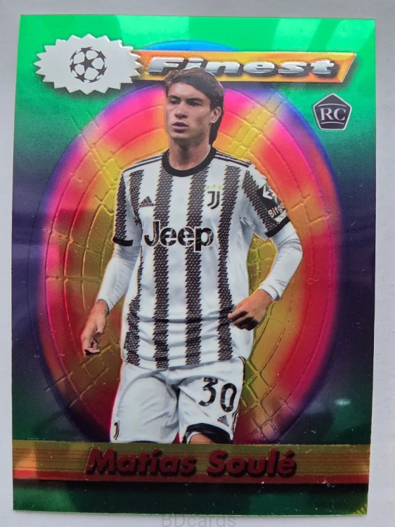 2022-23 Topps Finest Flashback Matias Soule Juventus /FR19