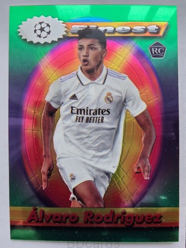 2022-23 Topps Finest Flashback Alvaro Rodriuez Real Madryt /FR19