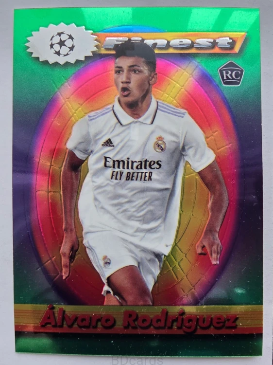 2022-23 Topps Finest Flashback Alvaro Rodriuez Real Madryt /FR19
