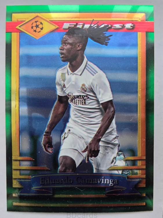 2022-23 Topps Finest Flashback Camavinga Real Madryt /F