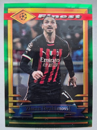 2022-23 Topps Finest Flashback Zlatan Ibrahimović AC Milan /FR17