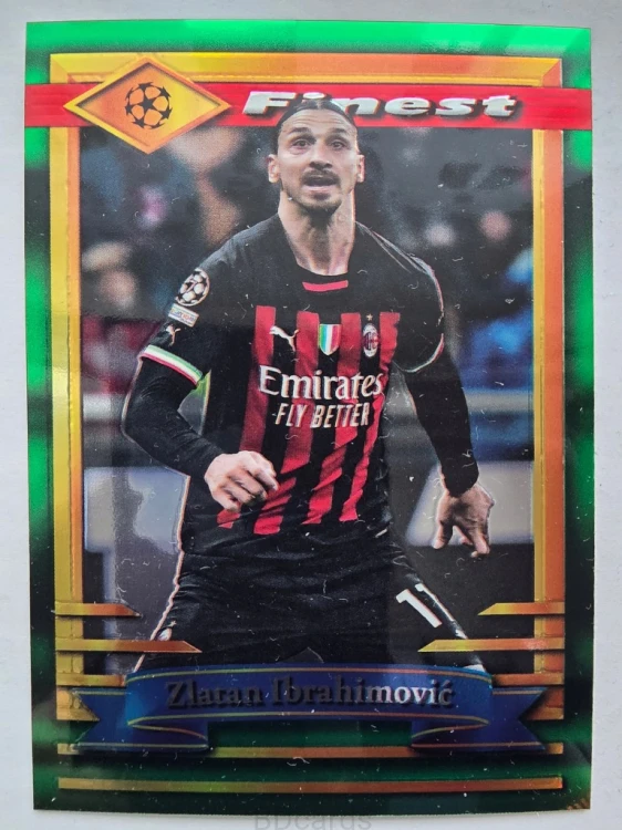 2022-23 Topps Finest Flashback Zlatan Ibrahimović AC Milan /FR17
