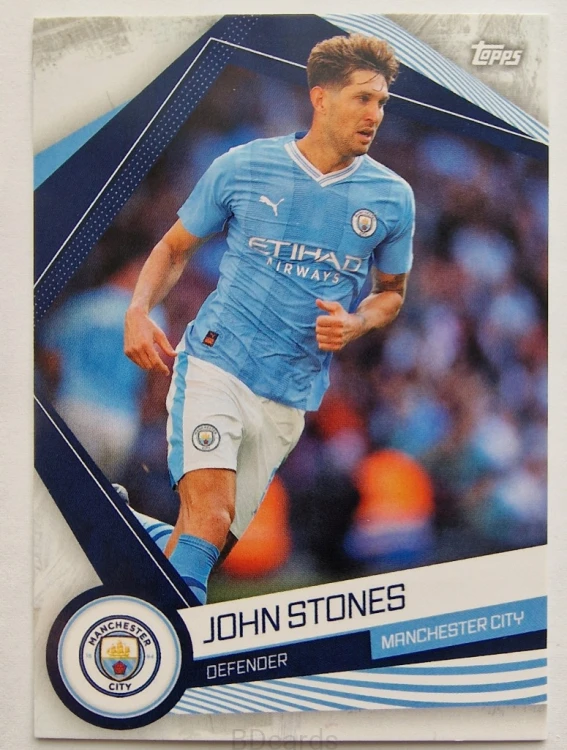 2022-23 Topps Set John Stones Manchester City /RU25