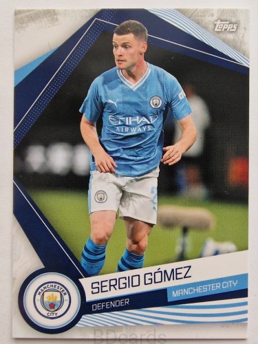 2022-23 Topps Set Sergio Gomez Manchester City /RU24