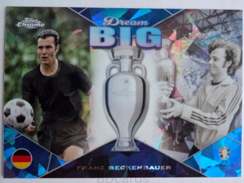 2024 Topps Euro Chrome Franz Beckenbauer Legends /A