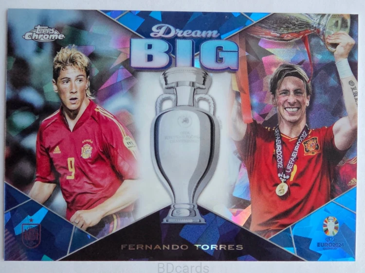 2024 Topps Euro Chrome Fernando Torres Legends /A