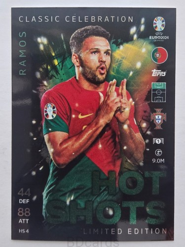 2024 Topps Euro Sergio Ramos Portugalia Limited Edition /F