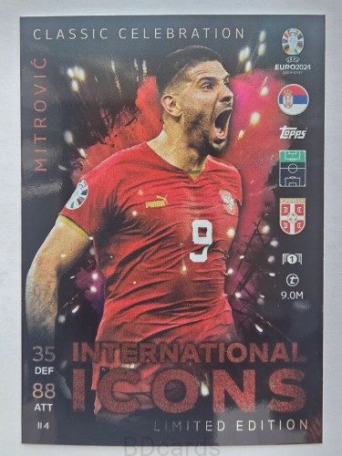 2024 Topps Euro Mitrović Dania Limited Edition /F