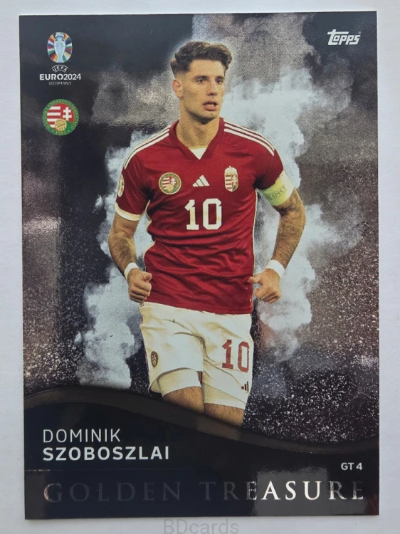 2024 Topps Euro Dominik Szoboszlai Węgry Golden Treasure /F