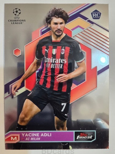 2022-23 Topps Finest Yacine Adli AC Milan /A