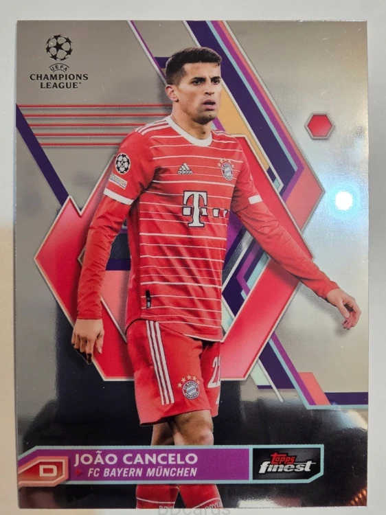 2022-23 Topps Finest Joao Cancelo Bayern Monachium /A
