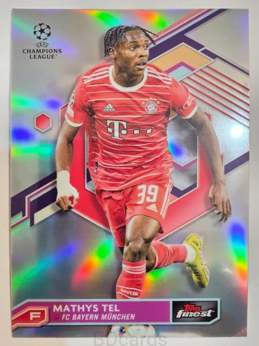2022-23 Topps Finest Mathys Tel Bayern Monachium /A