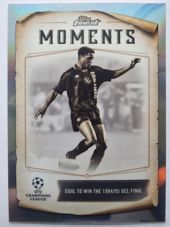 2022-23 Topps Finest Patick Kluivert Ajax Moments Legend /A