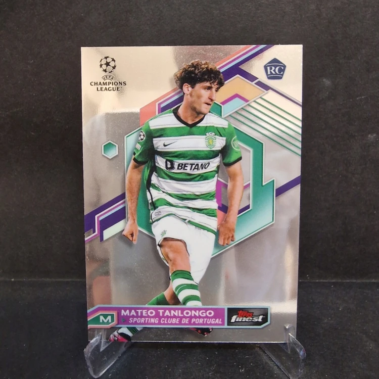 2022-23 Topps Finest UCL Tanlongo Sporting /E12