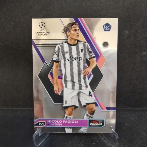 2022-23 Topps Finest UCL Nicolo Fagioli Juventus /E12
