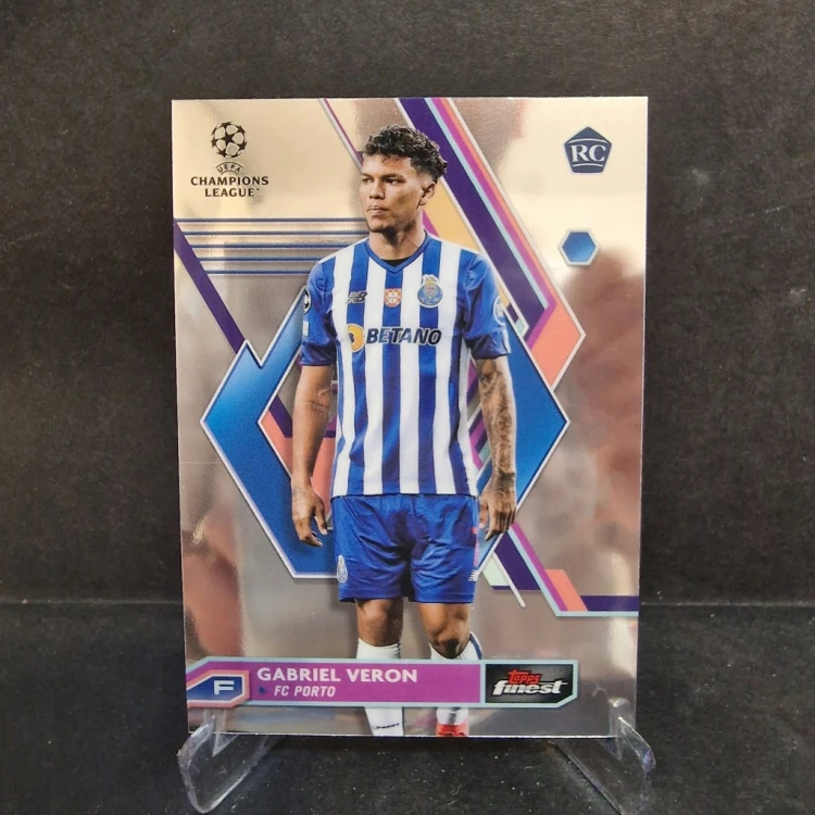 2022-23 Topps Finest UCL Gabriel Veron FC Porto /E12