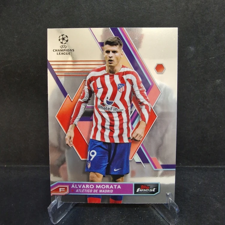 2022-23 Topps Finest UCL Alvaro Morata Atletico Madryt /E11