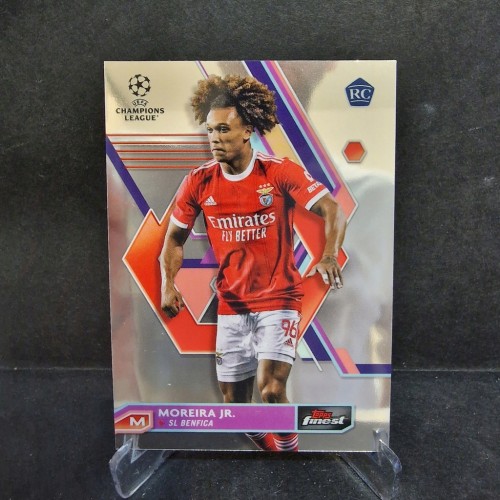 2022-23 Topps Finest UCL Moreira Jr Benfica /E11