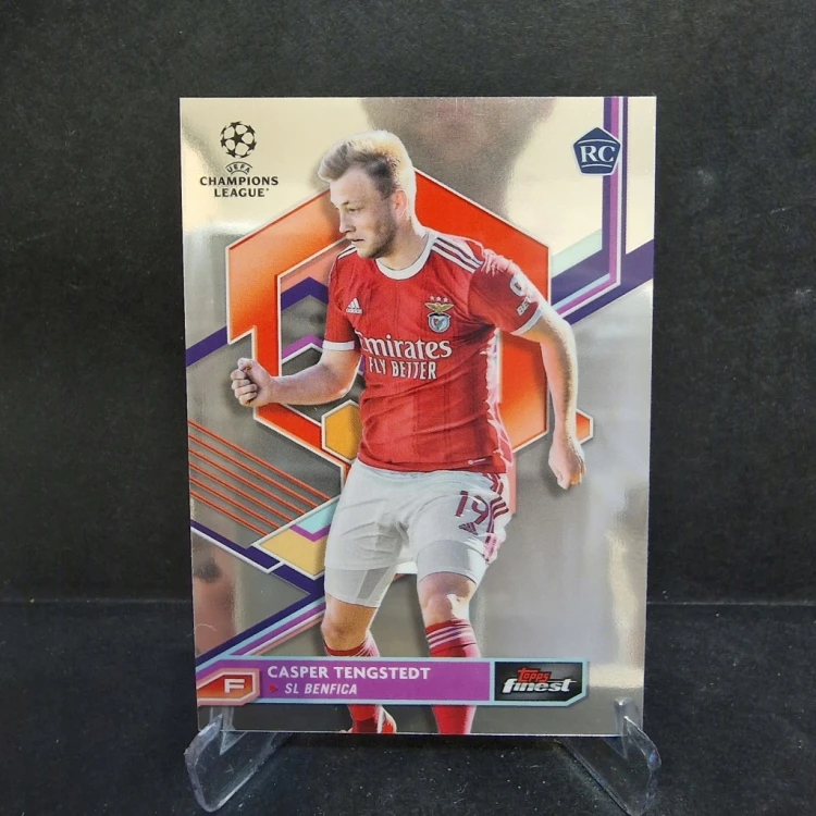 2022-23 Topps Finest UCL Casper Tengstedt Benfica /E10