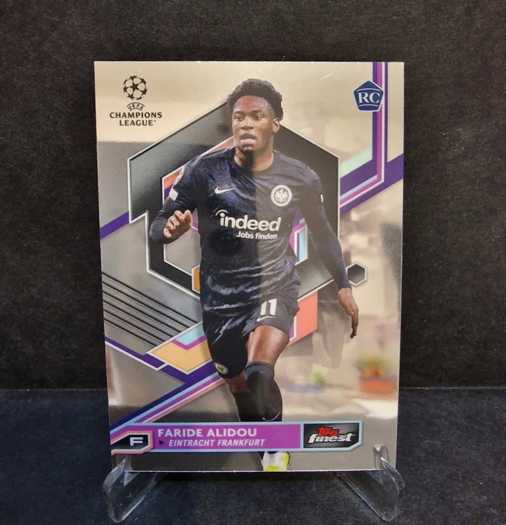2022-23 Topps Finest Faride Alidou Eintracht Frankfurt/ ll24