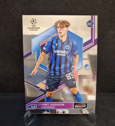 2022-23 Topps Finest Lynnt Audor Club Brugge /ll21