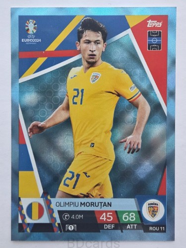 2024 Topps Euro Joao Olimpiu Morutan Rumunia Crystal /F