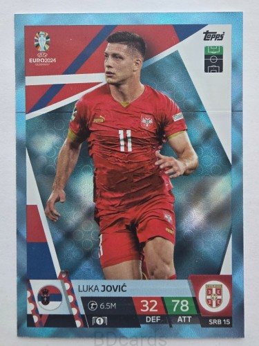2024 Topps Euro Luka Jović Crystal /F