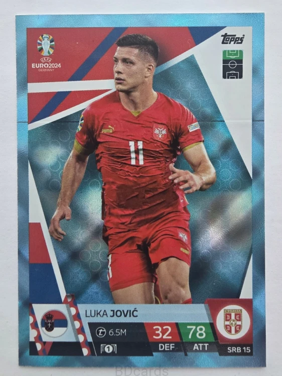 2024 Topps Euro Luka Jović Crystal /F