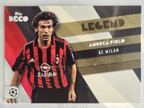 2021-22 Topps Deco Andrea Pirlo AC Milan Legends /O