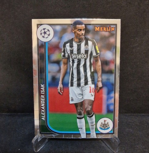 2023-24 Topps Chrome Merlin Aleksander Isak Juventus /LL1