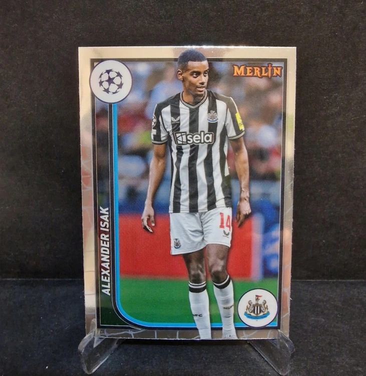 2023-24 Topps Chrome Merlin Aleksander Isak Juventus /LL1
