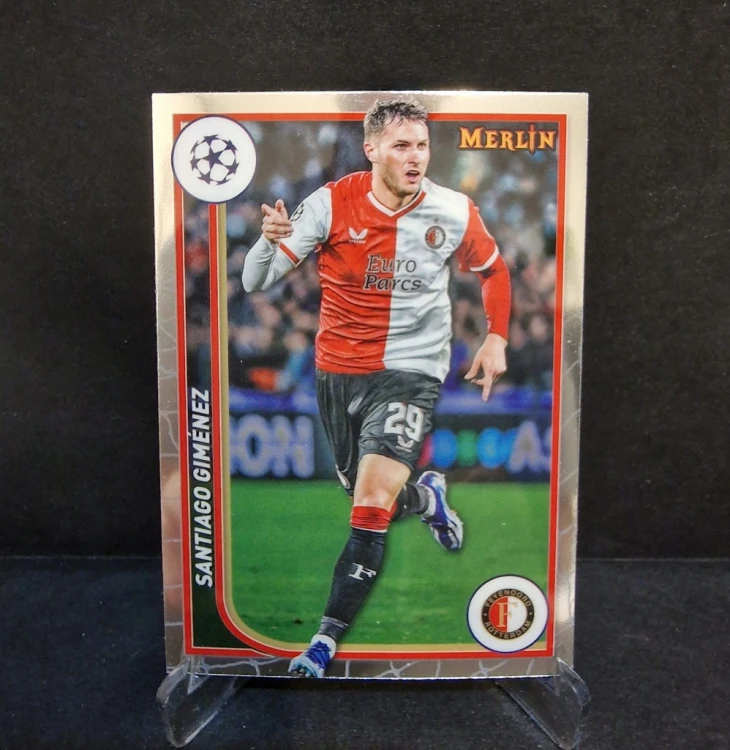 2023-24 Topps Chrome Merlin Santiago Gimenez Feyenord /LL2